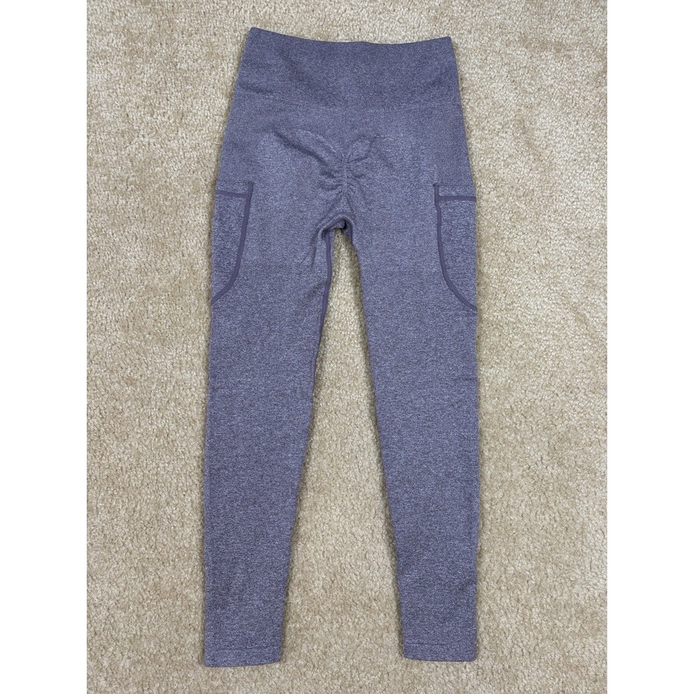Modstreets Activewear Workout Leggings  Small Purple